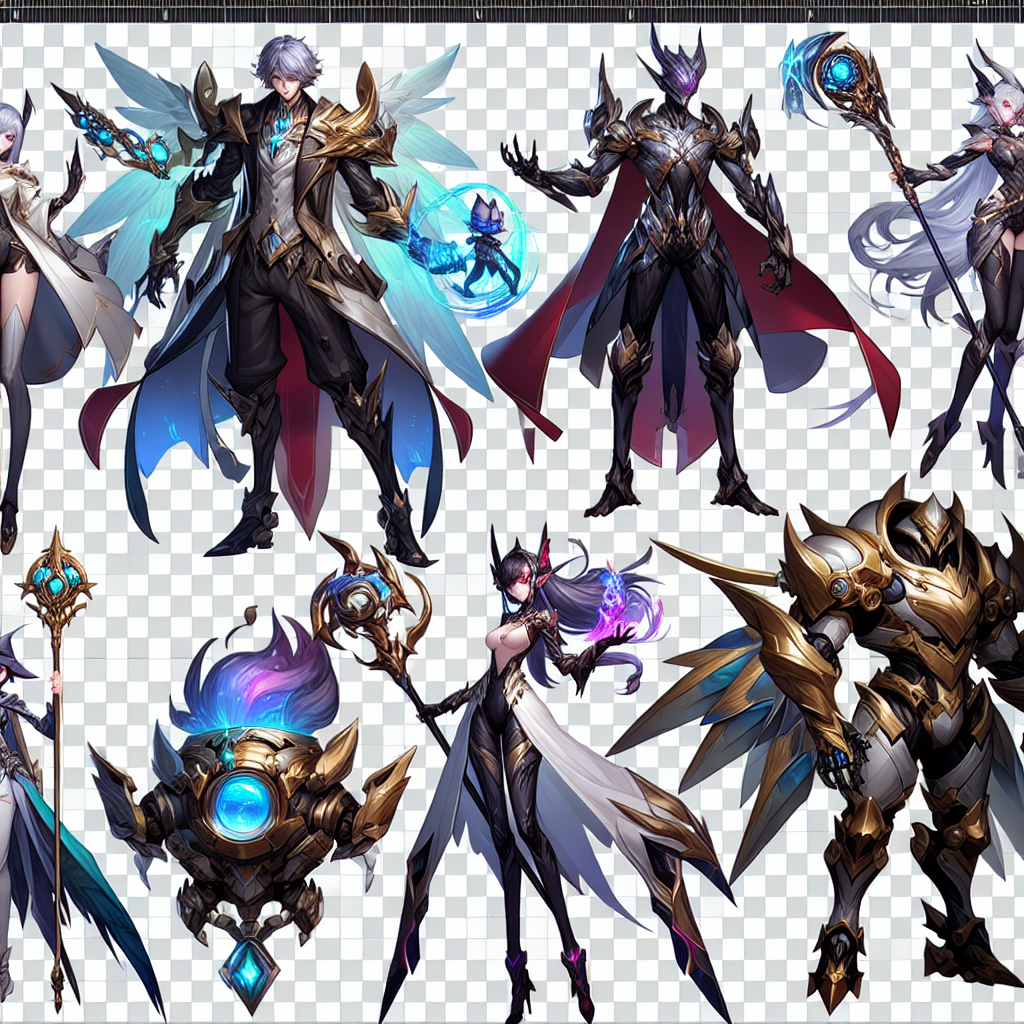 High-Quality PNGs of Mobile Legends Characters for Your Designs